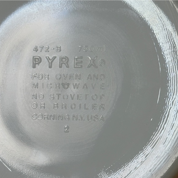 Vintage Pyrex Woodland Tan Round Casserole Dish 472-B 750ml - Picture 6 of 11